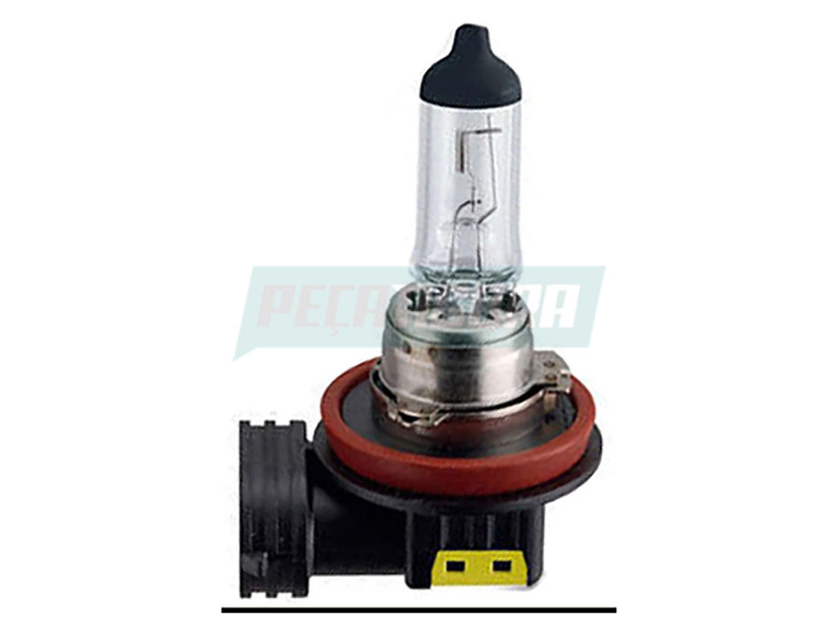 LAMPADA H11 12V 55W FAROL BAIXO FAROL ALTO LAMPEJO FAROL NEBLINA (H11 12V HAL)