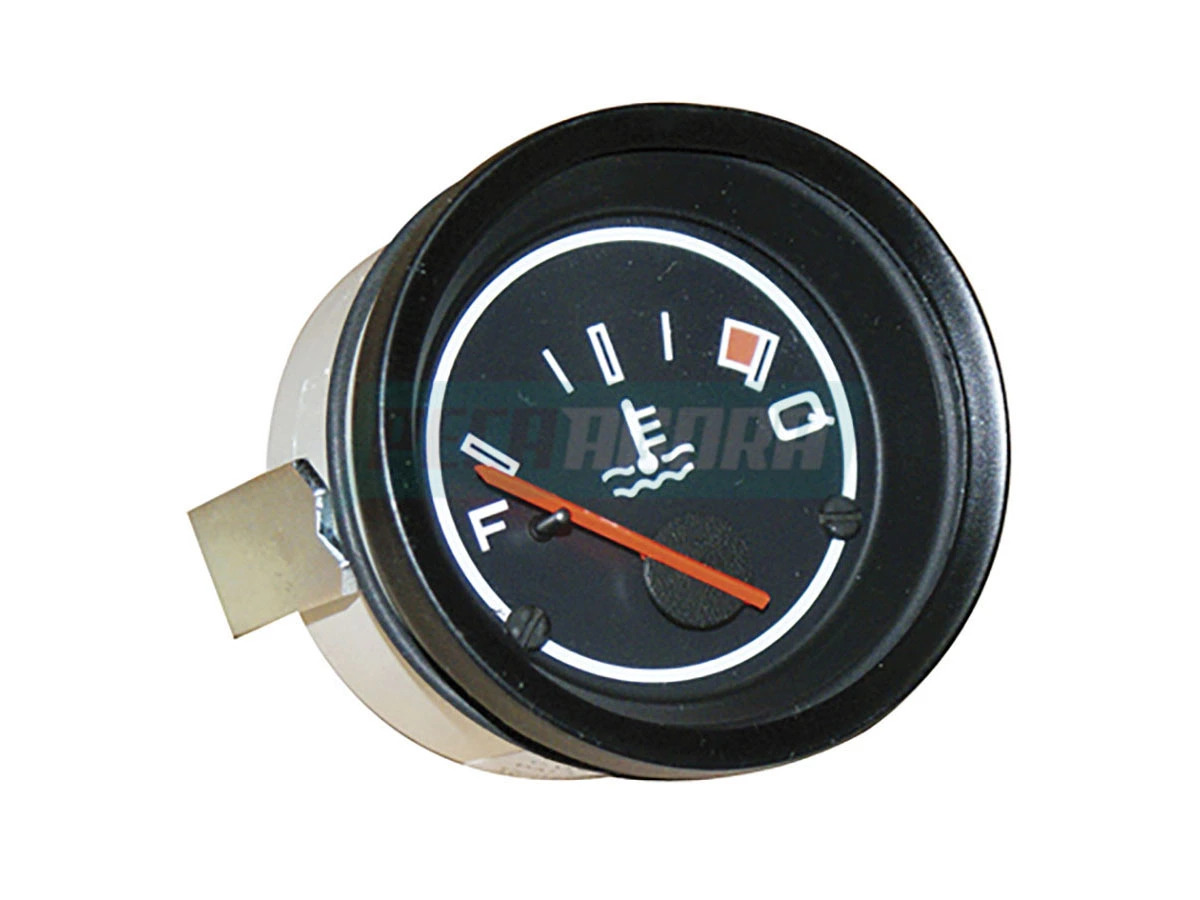 INDICADOR DE TEMPERATURA AGRALE DIAMETRO 52MM COR PRETO 12V TERMOMETRO ELETRICO 