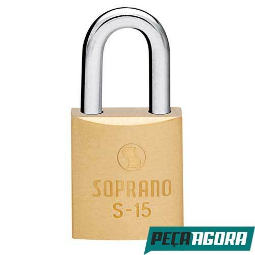 CADEADO SOPRANO 15MM (546CC)