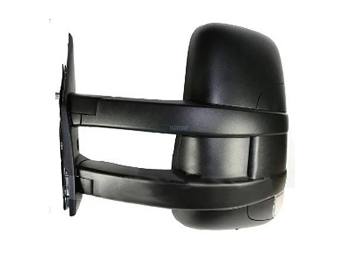 ESPELHO RETROVISOR LE MANUAL LONGO PARA IVECO DAILY COM LAMPADA (388-IVD002ML-L-