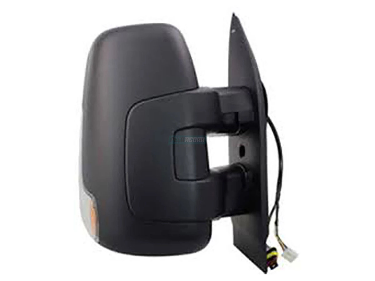 ESPELHO RETROVISOR LD ELETRICO CURTO PARA IVECO DAILY COM LAMPADA (388-IVD001TDL