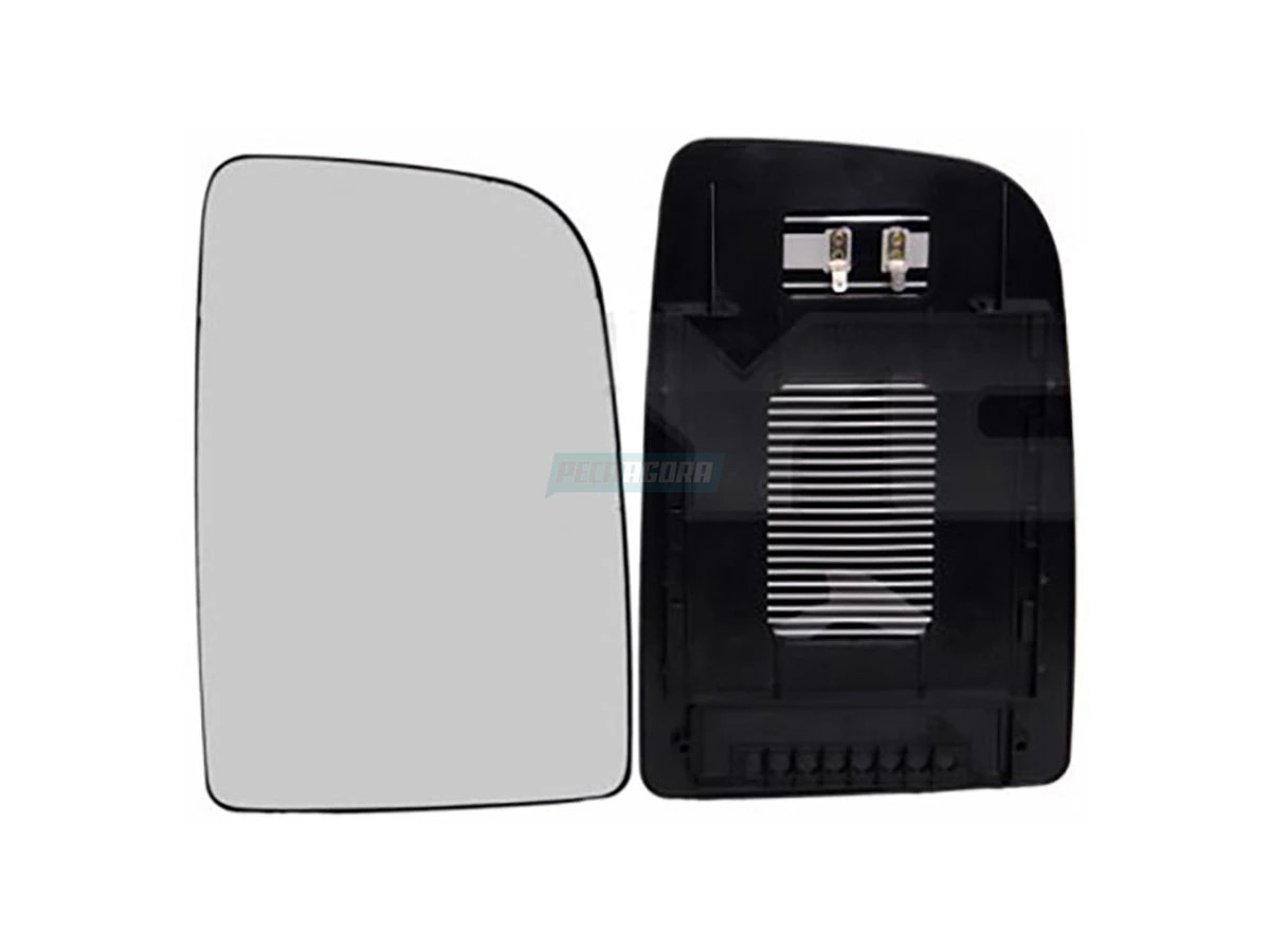 VIDRO ESPELHO ELETRICO RETROVISOR LE SPRINTER COM AQUECEDOR, COM BASE, QUADRADO 