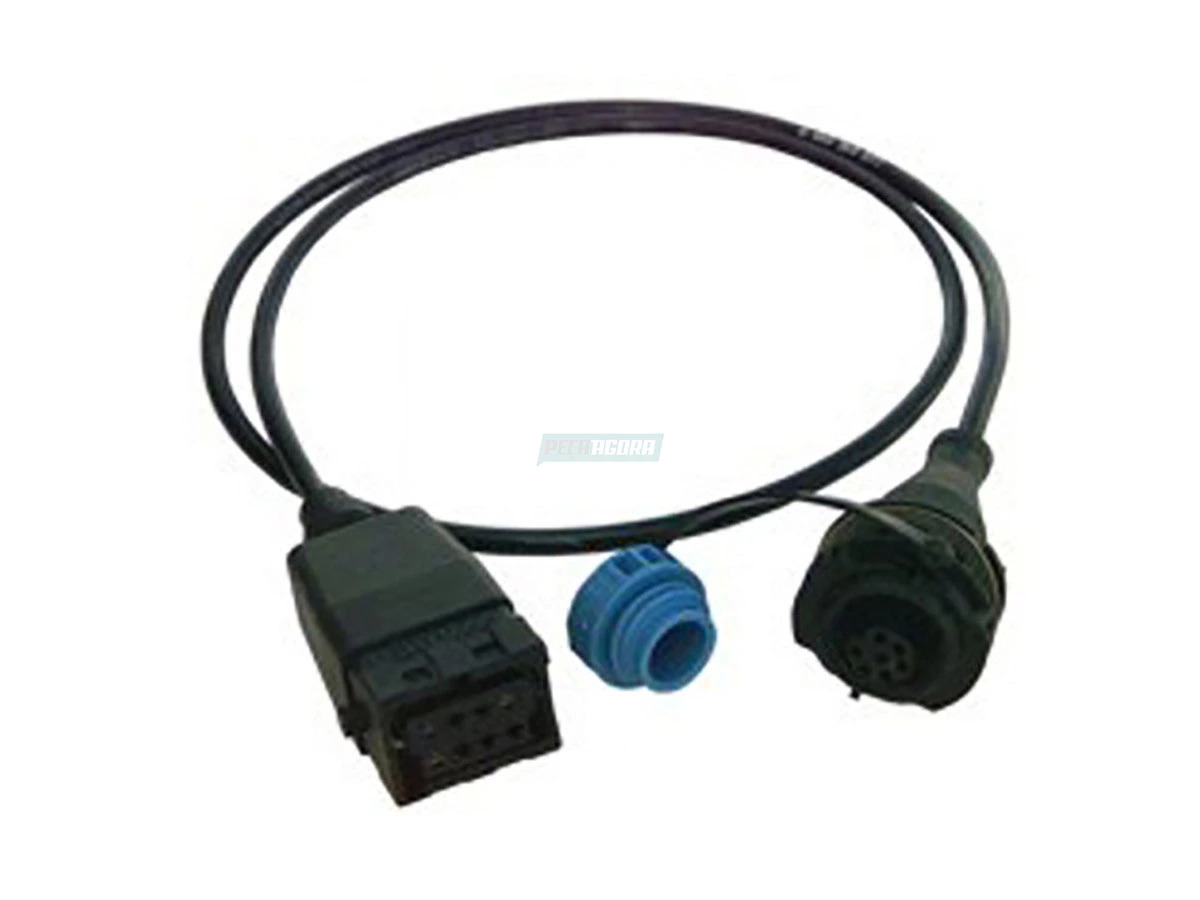 CABO DIAGNOSTICO COM CONECTOR VCS II TODOS FABRICANTES REBOQUE E SEMIREBOQUE EQU