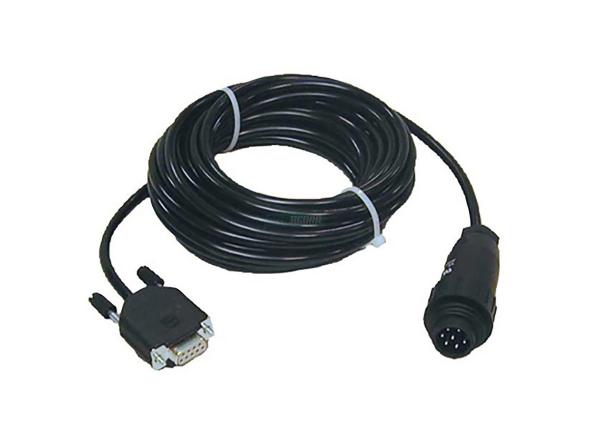 CABO DIAGNOSTICO COM CONECTOR VCS II T-EBS D TODOS FABRICANTES REBOQUE E SEMIREB