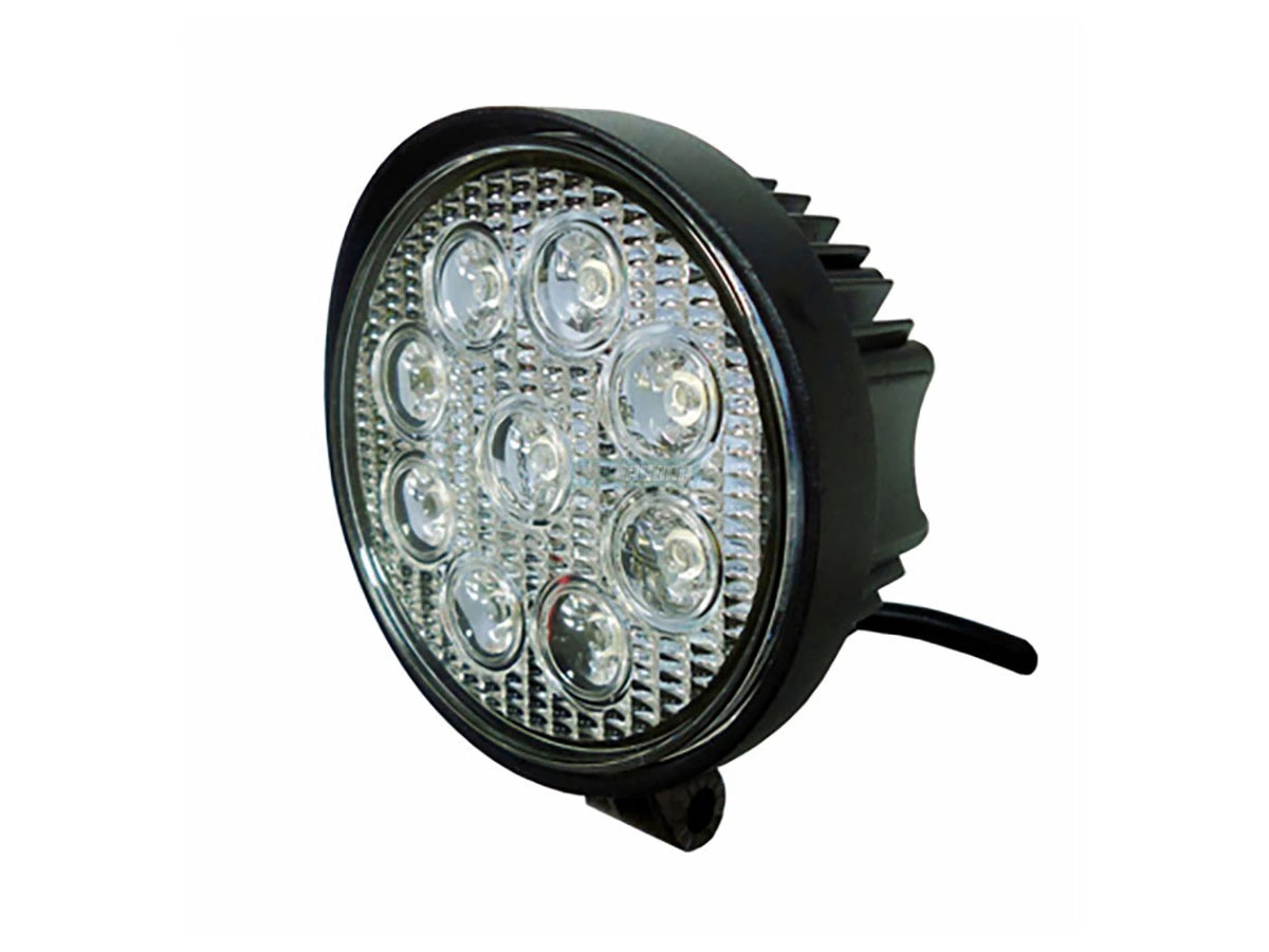 FAROL MILHA 9 LEDS 27W BIVOLT EMPILHADEIRAS-TRATORESMAQUINAS AGRICOLAS  (DNI4161