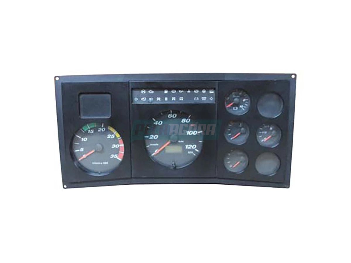 PAINEL INSTRUMENTO PRETO 24V COMPLETO VW 15190E SEM TACOGRAFO MTCO 1390 ACOMPANH