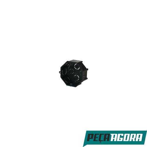 CAIXA DE LUZ PLAST.CANAL PRETA FMS CAIXA C/ 100 (22438CC)