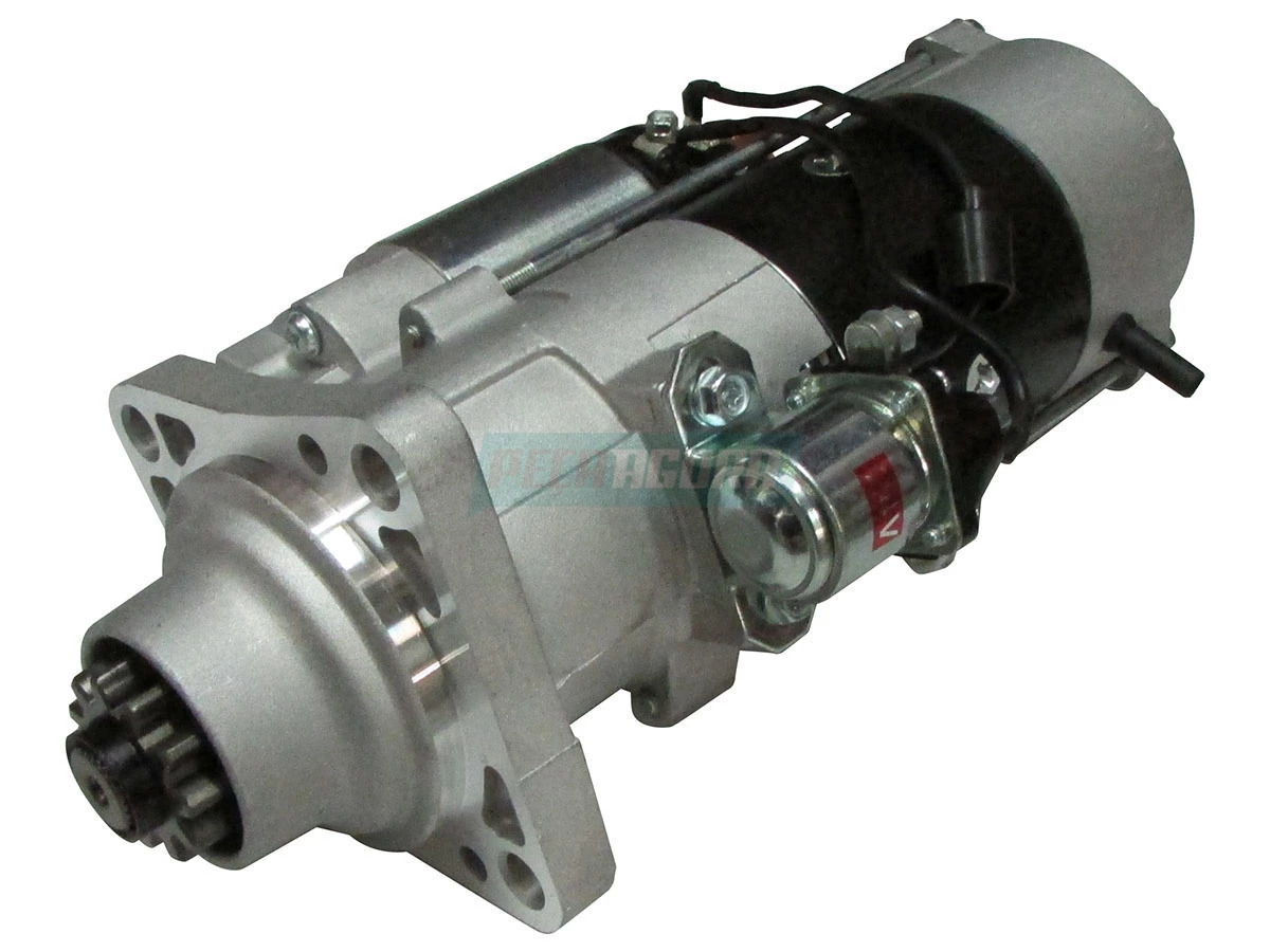 MOTOR PARTIDA 24V 5,5KW M90P VOLVO FM9 MOTOR D9 2004 DIANTE ONIBUS B9R MOTOR D9 