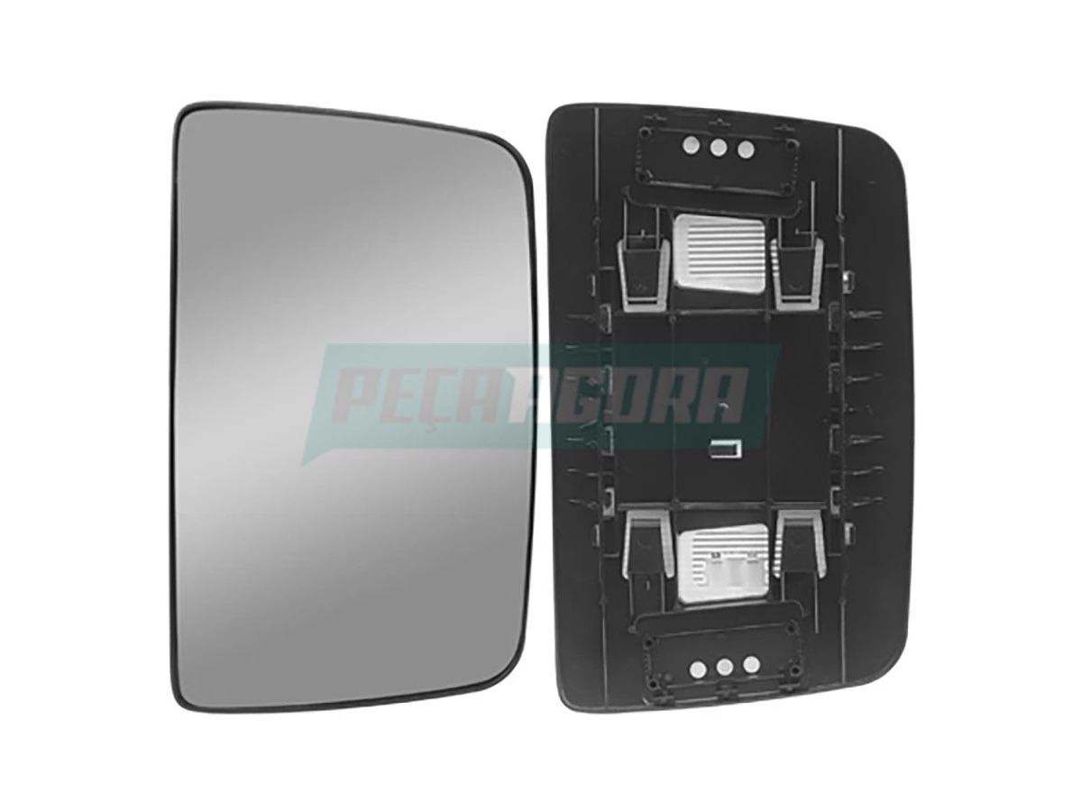 VIDRO ESPELHO GRANDE LE -LD SEM DESEMBACADOR CONVEXO VOLVO VM 4X2R / VM 6X2R / V