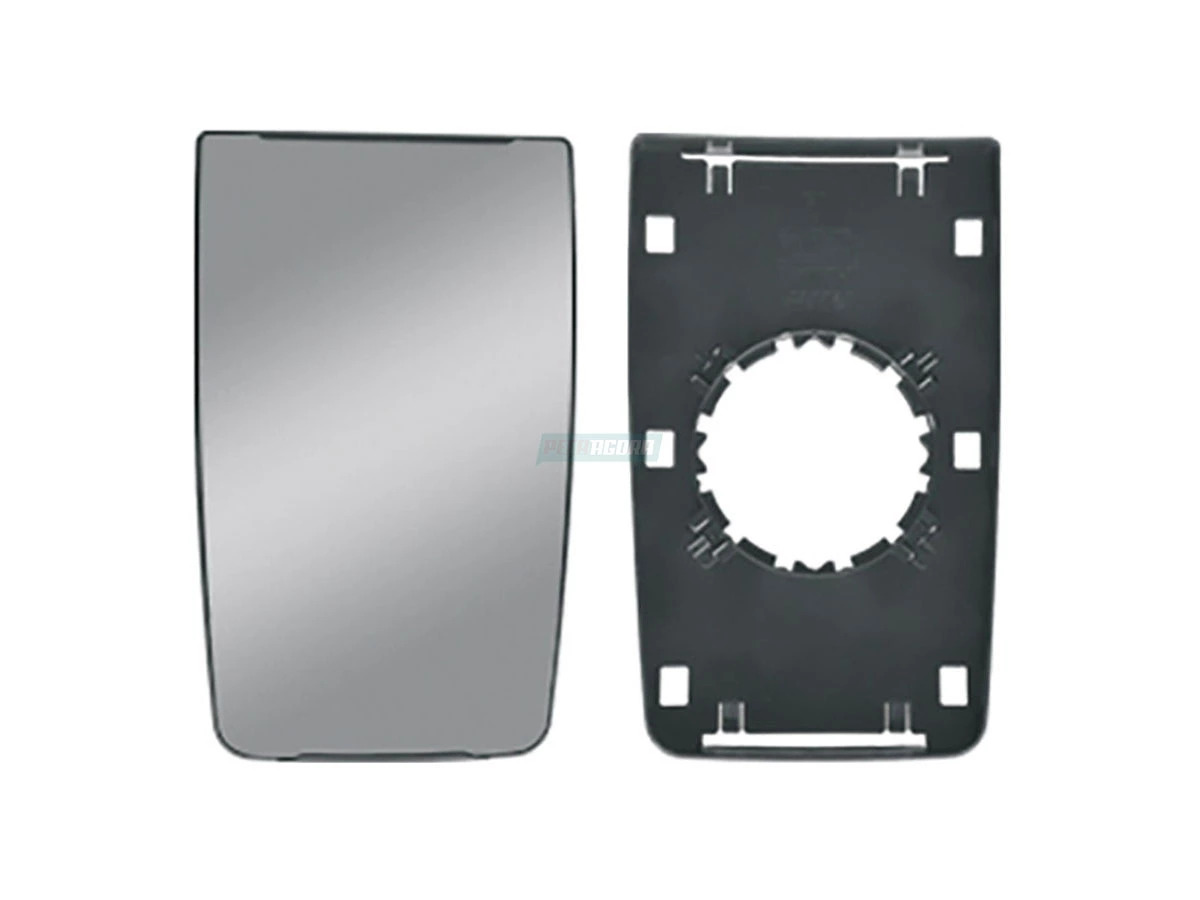 VIDRO RETROVISOR CONVEXO SEM DESEMBACADOR VW 19320E 25320E 19370E 25370E 26370E 