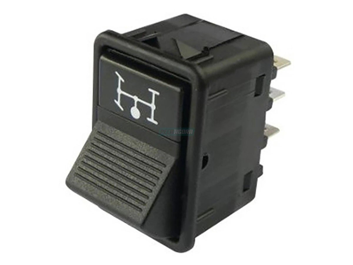 INTERRUPTOR TECLA MBB ACIONADOR SECUNDARIO MB ONIBUS / CAMINHOES ESQUEMA B (3455