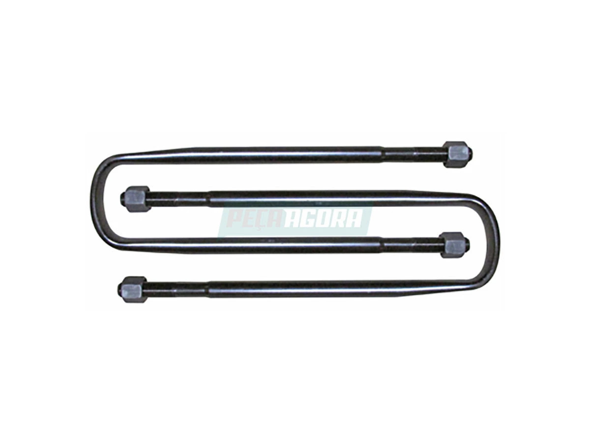 GRAMPO MOLA TRASEIRO COM PORCA 18X82X380DA EURO V MB ONIBUS 18X82X380DA EURO V A