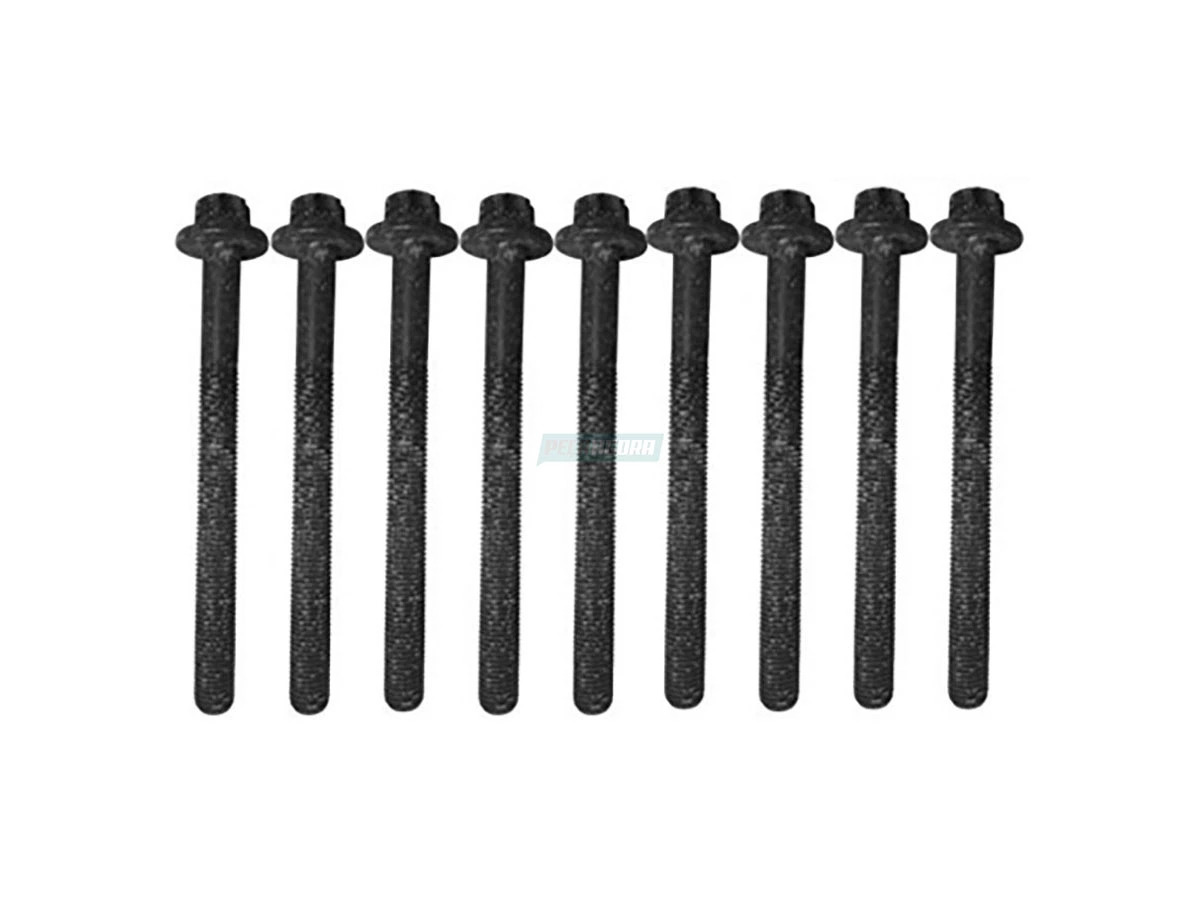 JOGO PARAFUSO CABECOTE MOTOR M12X1,50X131MM RENAULT MASTER DCI 2.3L 16 VALVULAS 