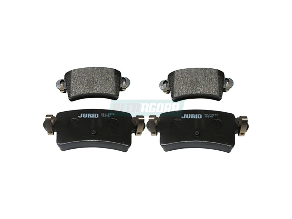 PASTILHA FREIO TRASEIRA RENAULT UTILITARIOS MASTER 2.5 02 A 12 (7701206763.)