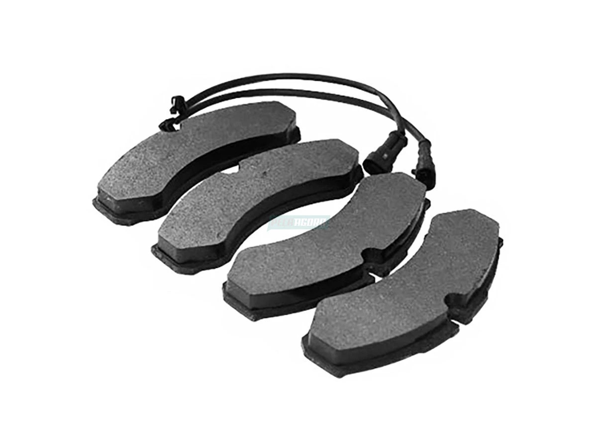 PASTILHA FREIO DIANTEIRO TRASEIRO PARA IVECO DAILY DAILY CITY CLASS 60C15 / 70C1