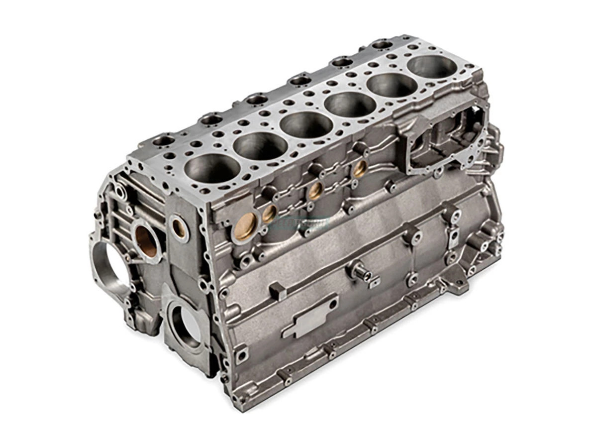 BLOCO MOTOR OM906 6 CILINDROS 6,4L MB ATEGO 1725 2423 2425 2428 2726 O500M O500U