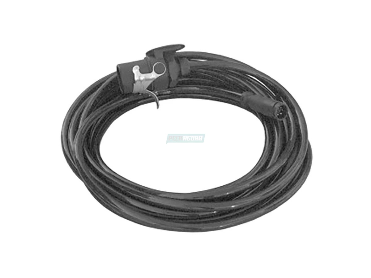 CABO ALIMENTACAO COM CONECTOR FEMEA 6M REBOQUES SEMIREBOQUES FACCHINI ENGATCAR G