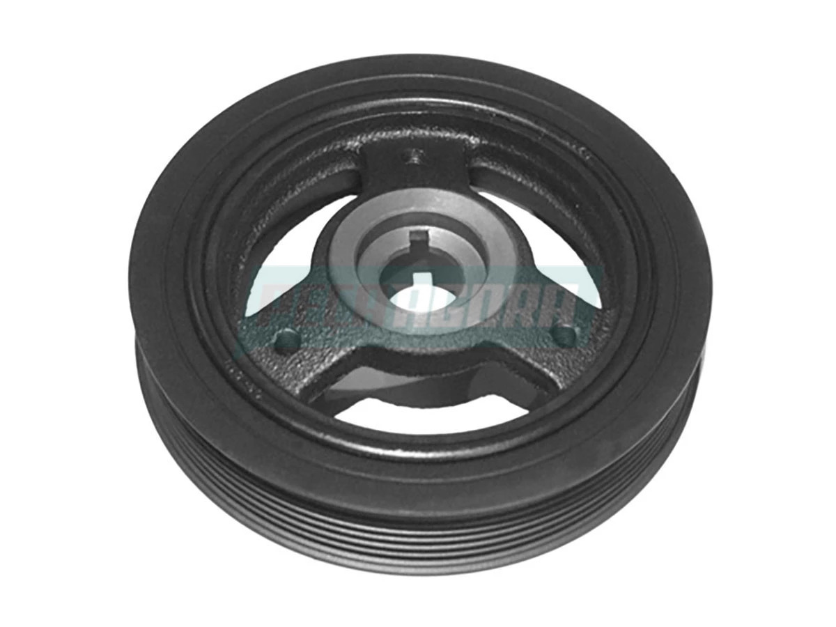 POLIA VIRABREQUIM SIMPLES HYUNDAI HR 2.5 16V ANO 2013... (231234A700)