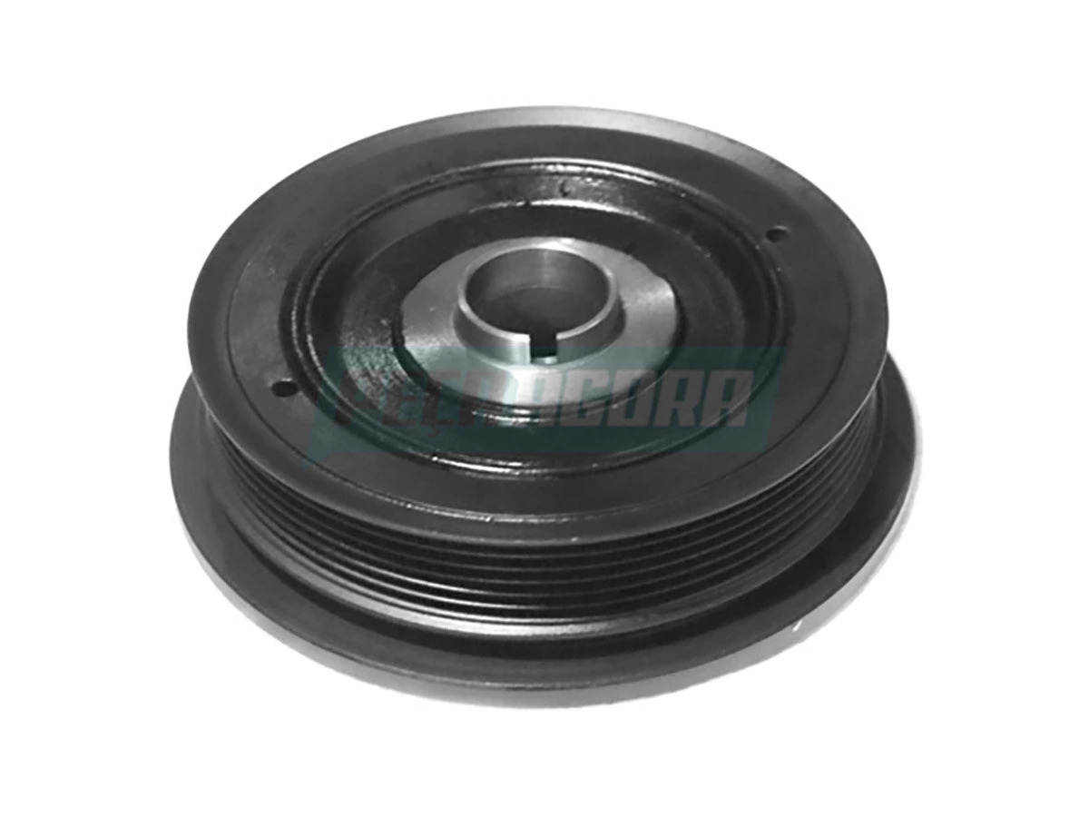 POLIA VIRABREQUIM SIMPLES RENAULT MASTER 2.5 16V ANO 2005 A 2010 (8200802664)