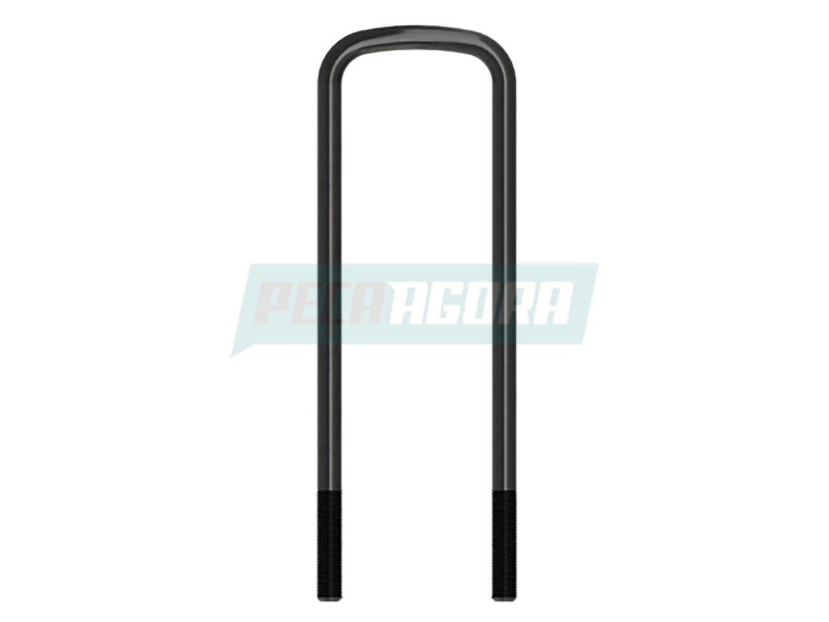 GRAMPO SUSPENSOR 600MM EIXO QUADRADO CARRETAS E TRUCKS EM GERAL (132387)