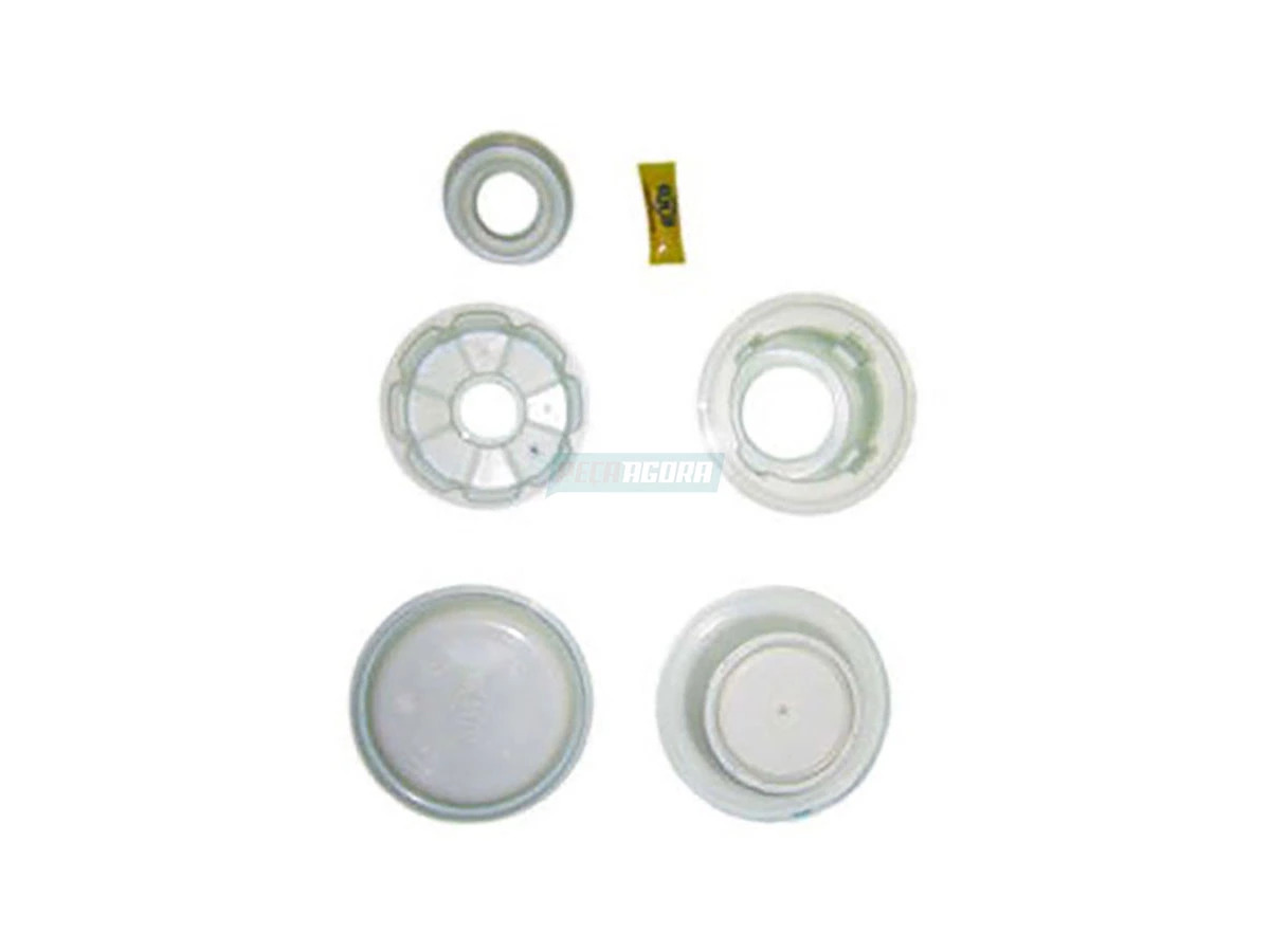 KIT COMPONENTES VALVULA DISTRIBUIDORA EMBOLO FREIO AC596A MB 1938S 2423 2428 AXO