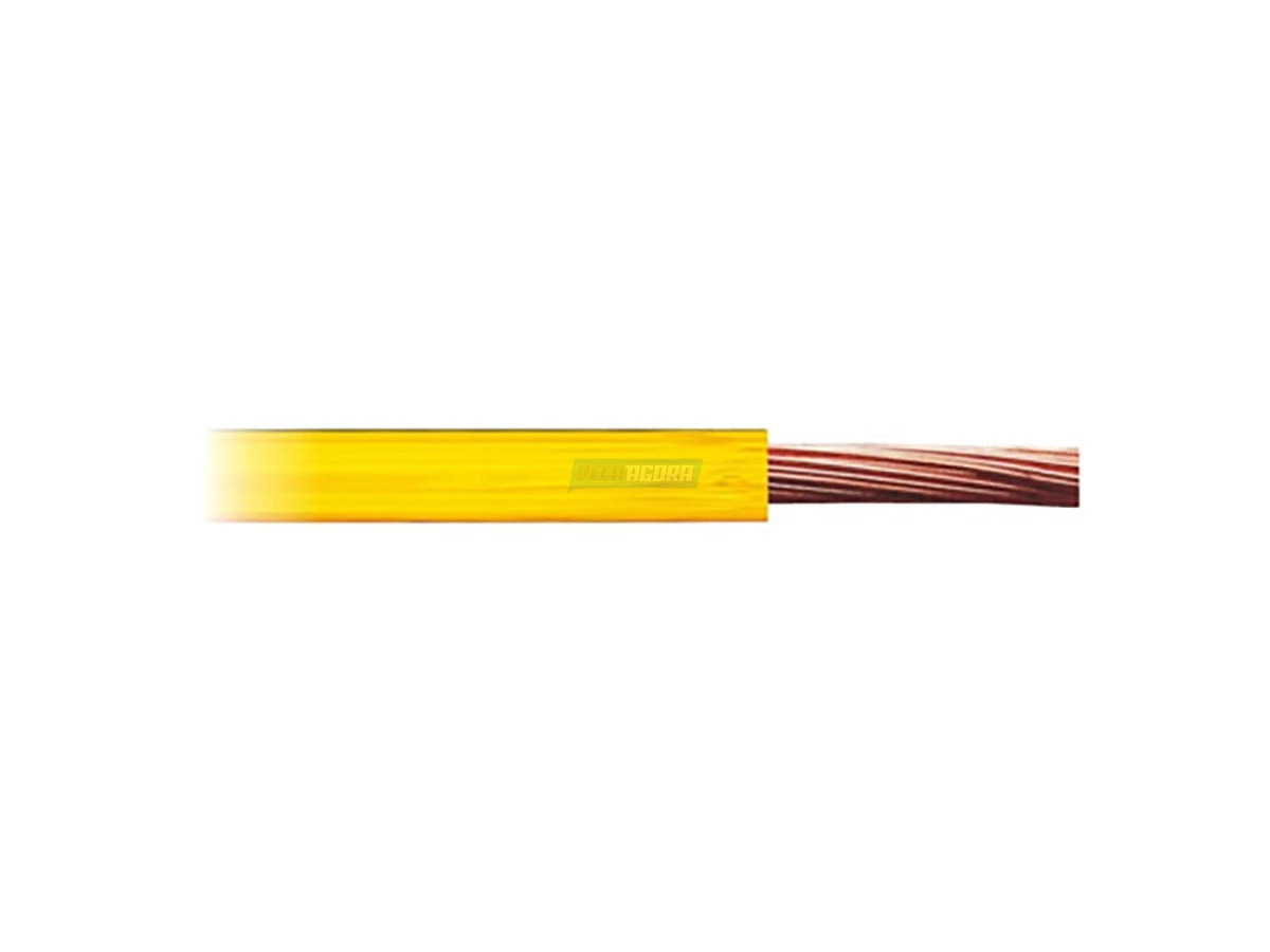 CABO FIO FLEXIVEL AMARELO 1.00MM UNIVERSAL AMARELO 100M (HFX100AM)