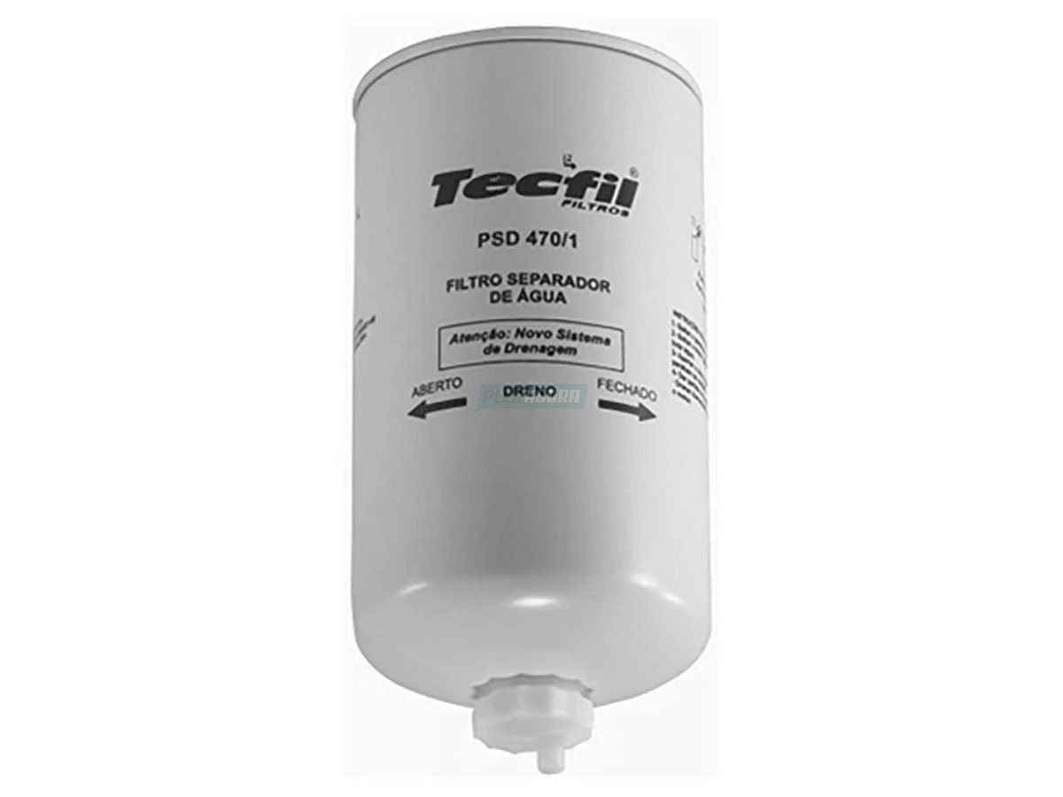 FILTRO SEPARADOR AGUA COM DRENO PARA SCANIA P124 R124 T112 T142 T143 T124 K124 F