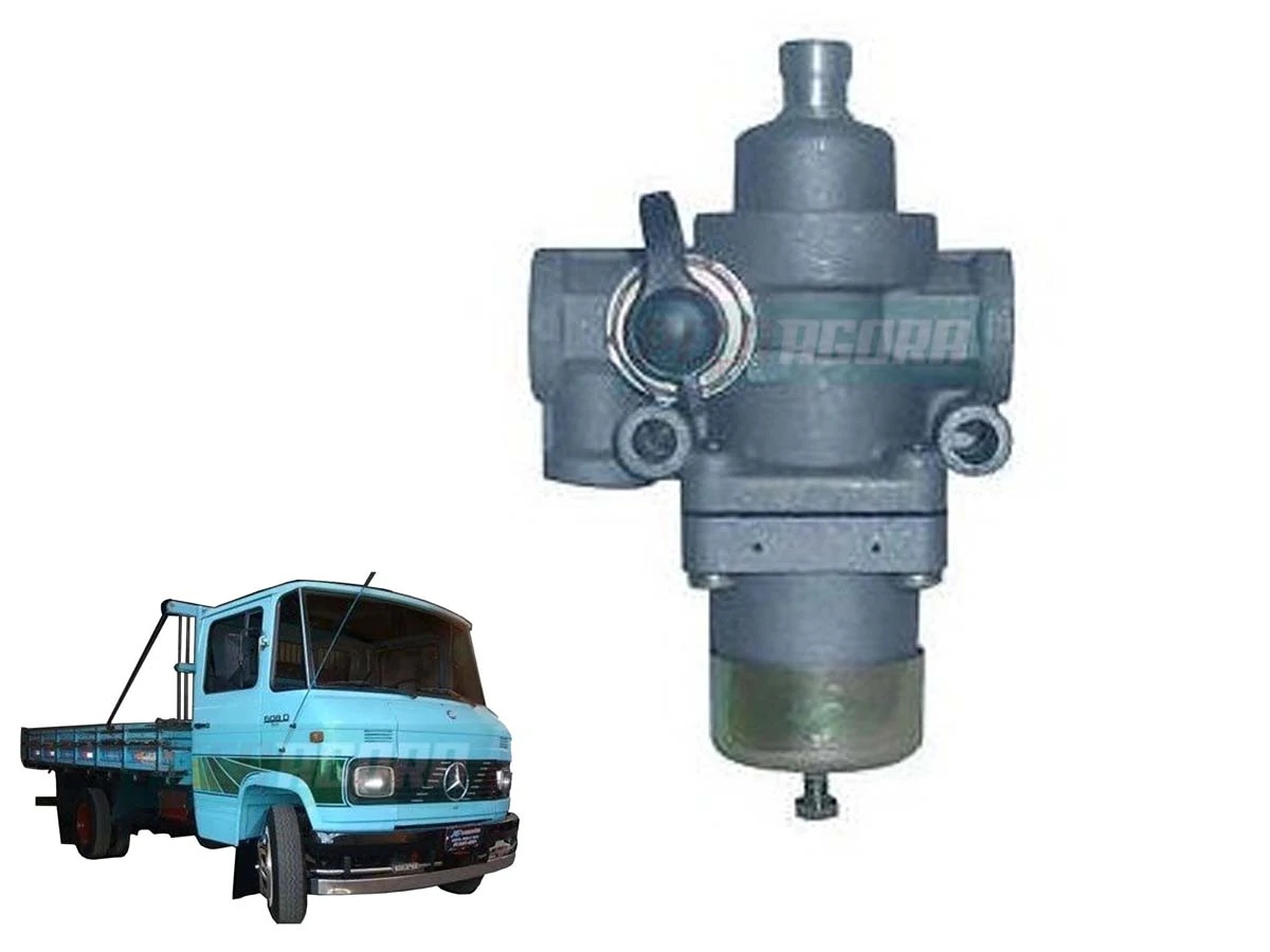 VALVULA REGULADORA  PRESSAO CAMINHAO MB 608 708 2215 L909 VW VOLVO TODOS COM FRE