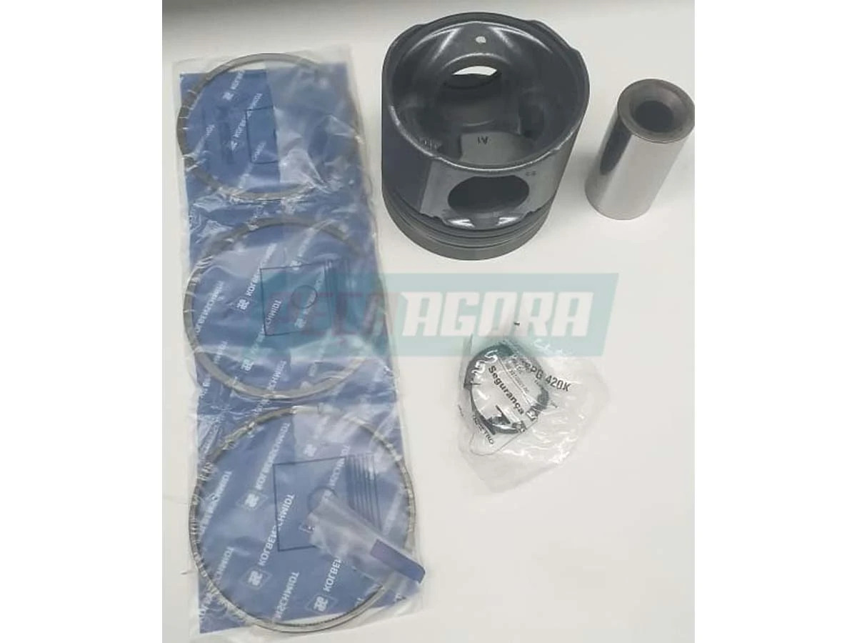 PISTAO E ANEIS DIAMETRO 106,30MM ALTURA -0,30MM EURO 3 MOTORES OM924 EURO 3 OM92