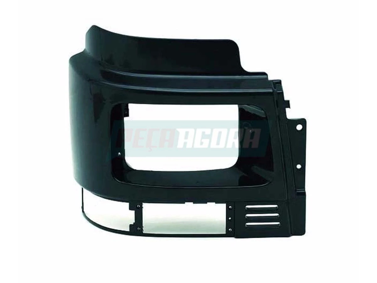 BOJO MOLDURA FAROL DIREITO VOLVO FH NH 1994 A 2003 PRETO (20398386-3980870-10625
