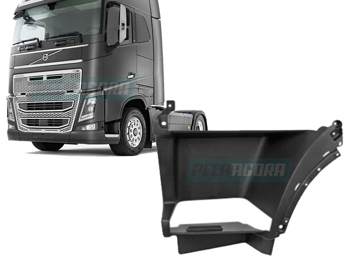ESTRIBO CENTRAL LE VOLVO FH 2016 INJETADA ESQUERDO (82136982)