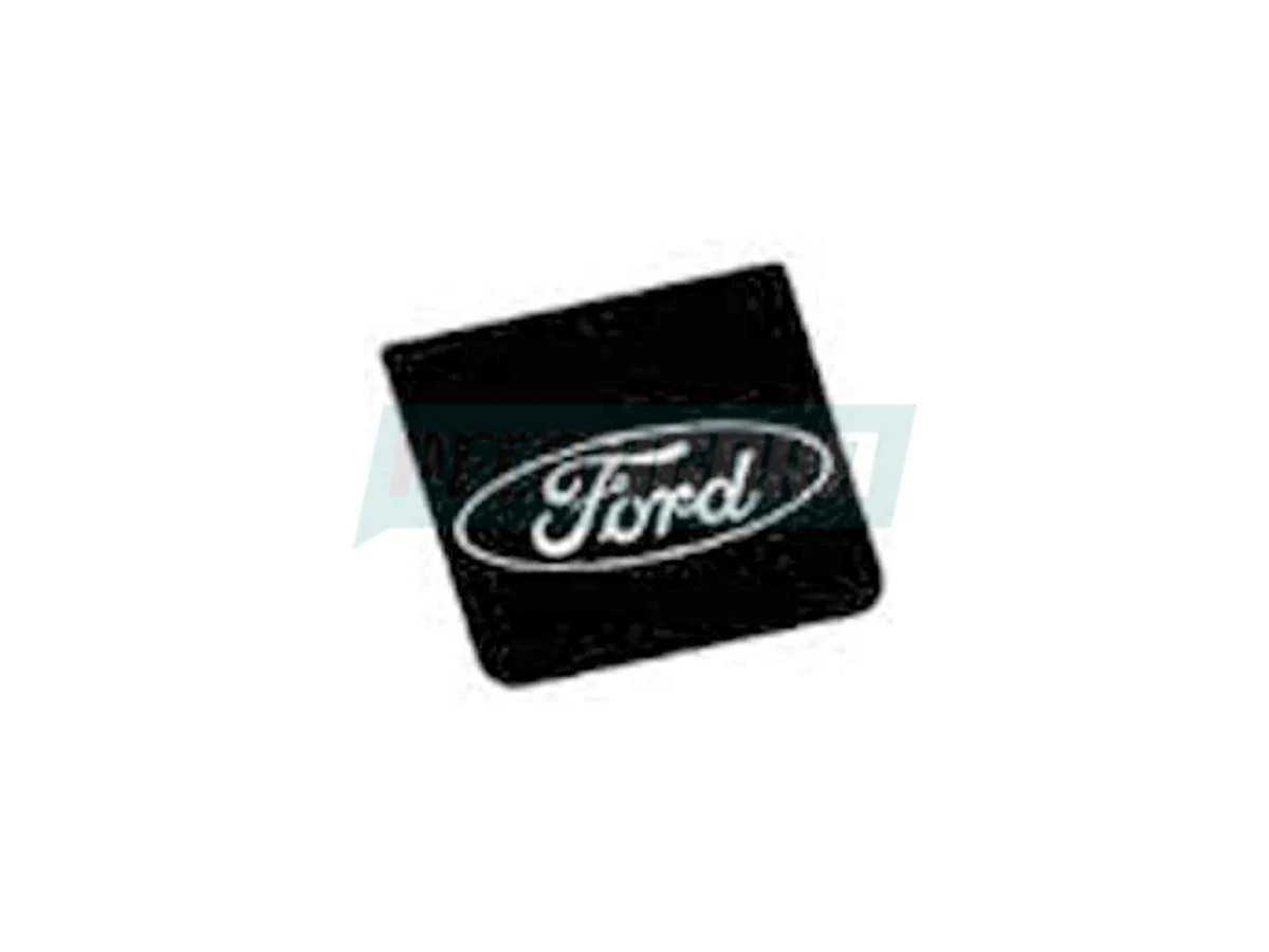 PARABARRO ORIGINAL FORD BRANCO 600X350MM BORRACHA  (427183)