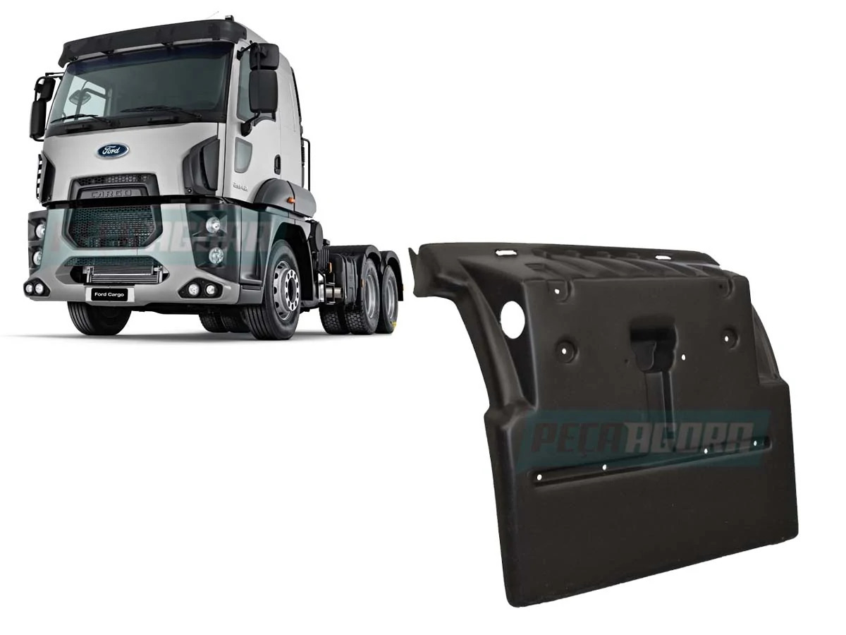 MEIO PARALAMA TRIPARTIDO FORD CARGO 2842 6X2 2011... DIANT ESQ TRAS DIR (CC46163