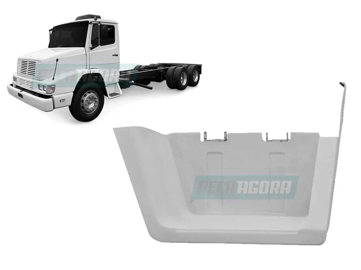 ESTRIBO LE ESQUERDO FIBRA MB 1618 1630 MERCEDES BENZ (3846607006)