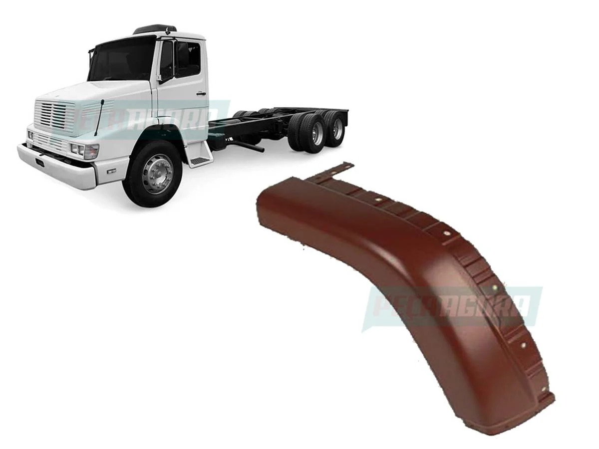 PARALAMA CABINE TRASEIRO ESQUERDO FIBRA MB 1618 1630 MERCEDES BENZ (3848807221/)