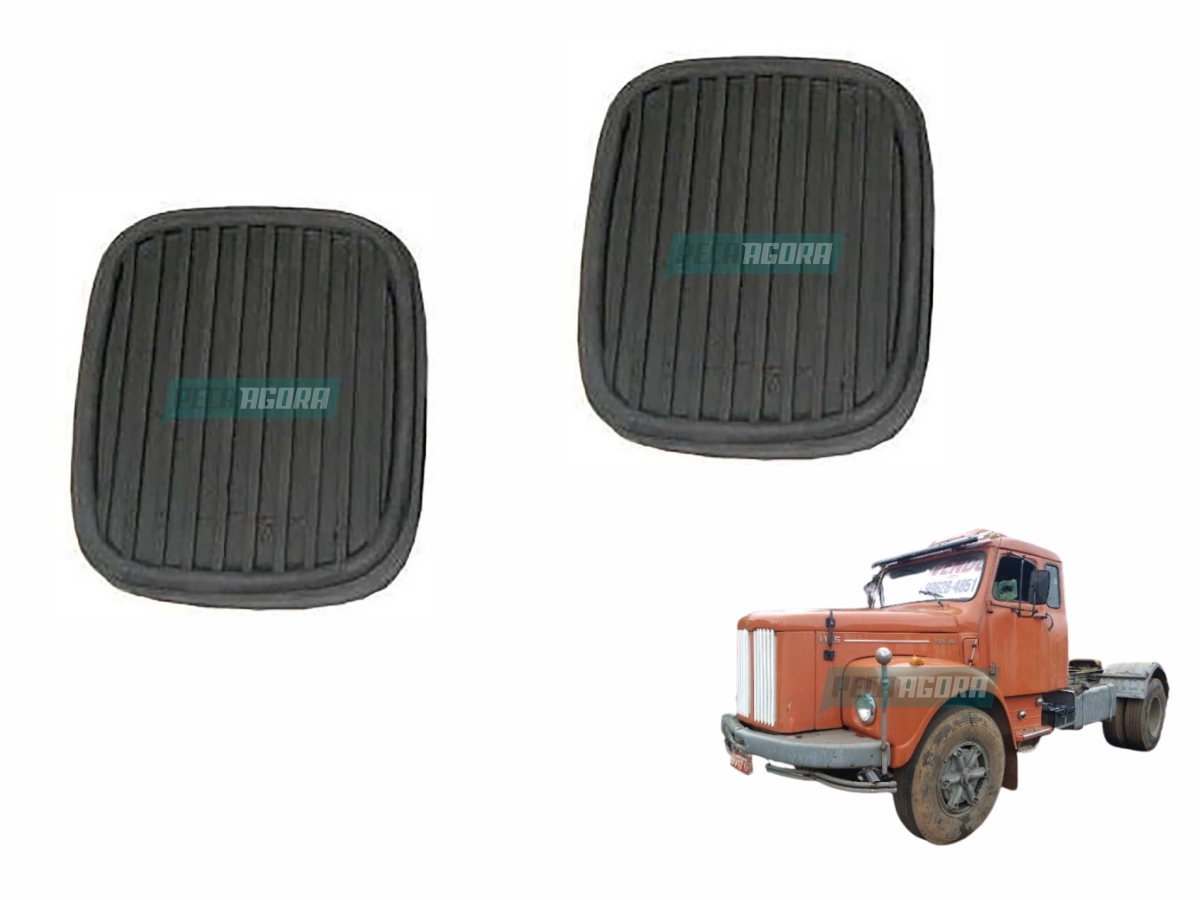 PAR CAPA PEDAL EMBREAGEM PARA SCANIA 111 (P.41276)