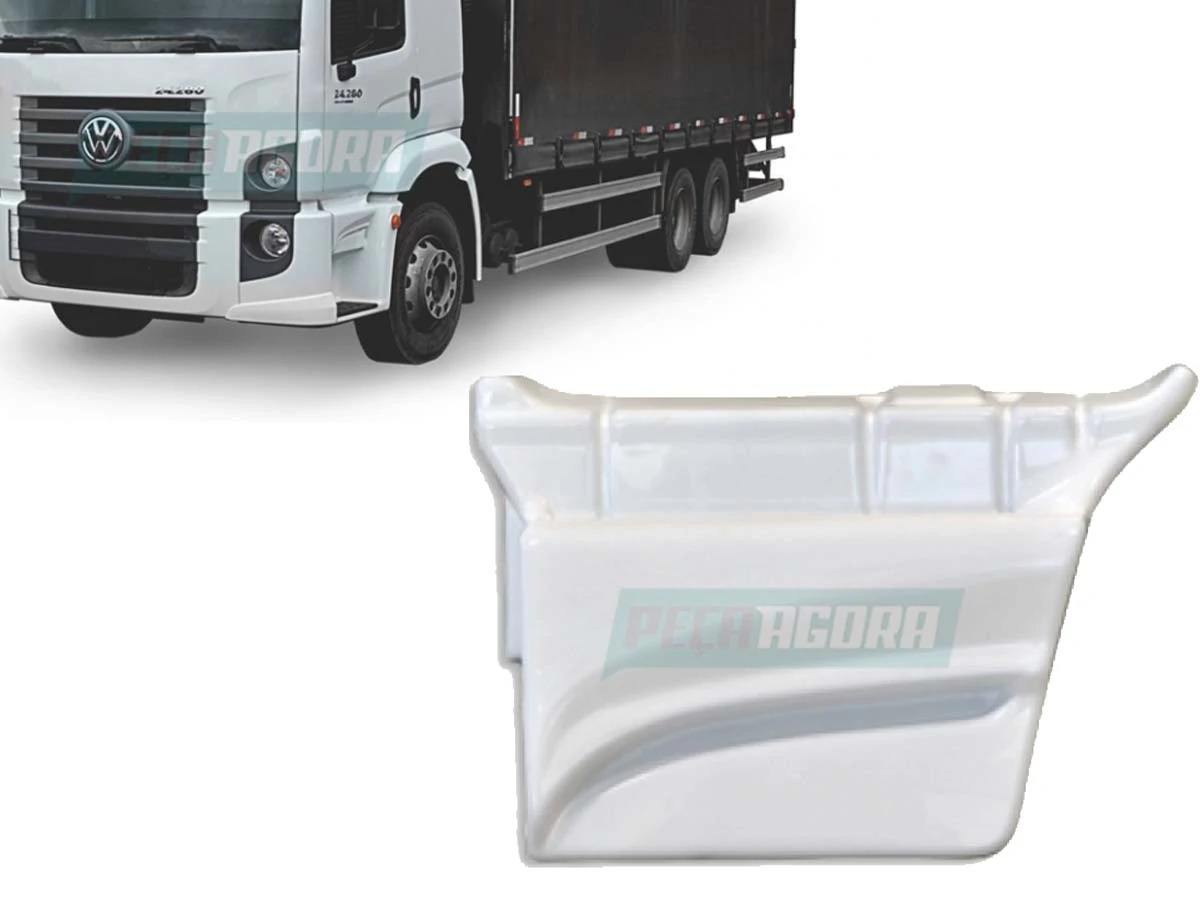 TAPA ESTRIBO ESQUERDO VW CONSTELLATION 1 DEGRAU PLASTICO - PEGA CHINELO (R006781