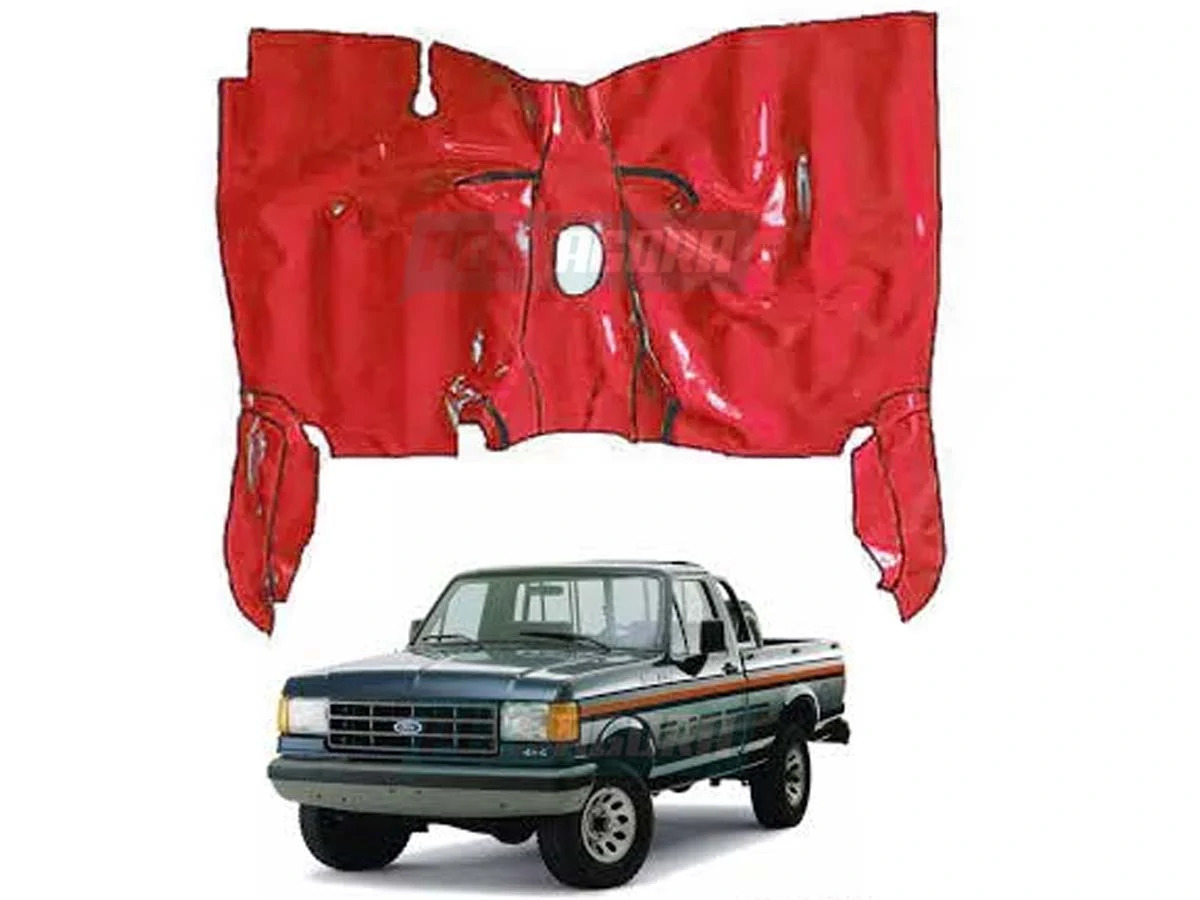 TAPETE VINIL F1000 F4000 1993 A 1996 - VERMELHO (063502)