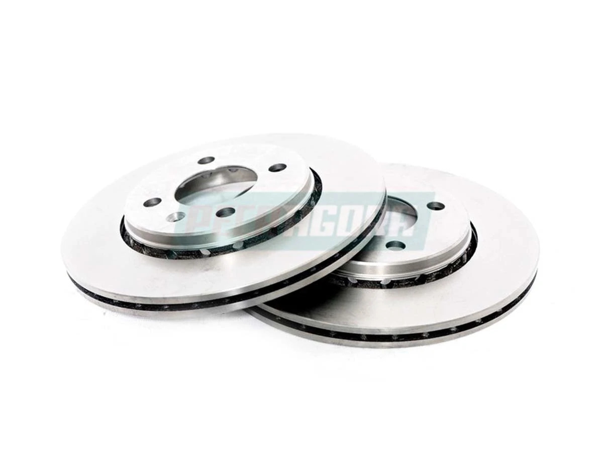 PAR DISCO DE FREIO DIANTEIRO 280MM VW GOL VOYAGE SAVEIRO 2013 EM DIANTE (PRCDI10