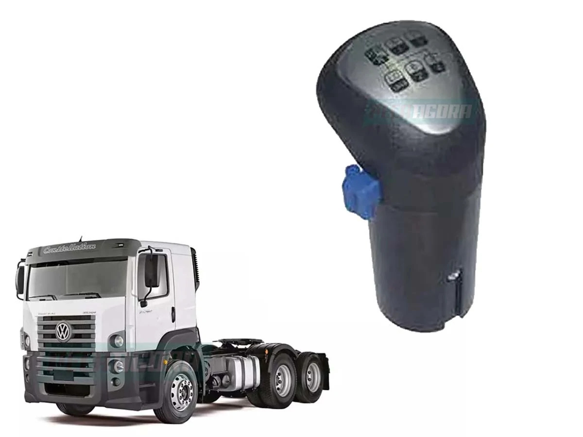 MANOPLA ALAVANCA CAMBIO VW 26260 31260E 24250 40300 26220 VOLKSWAGEN	COM VALVULA