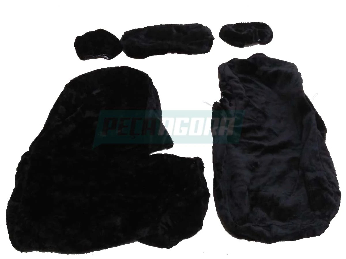CAPA PELUCIA CHINIL BANCO SEM LOGO KIA BONGO K2500 MOTORISTA CARONA PRETA (45895