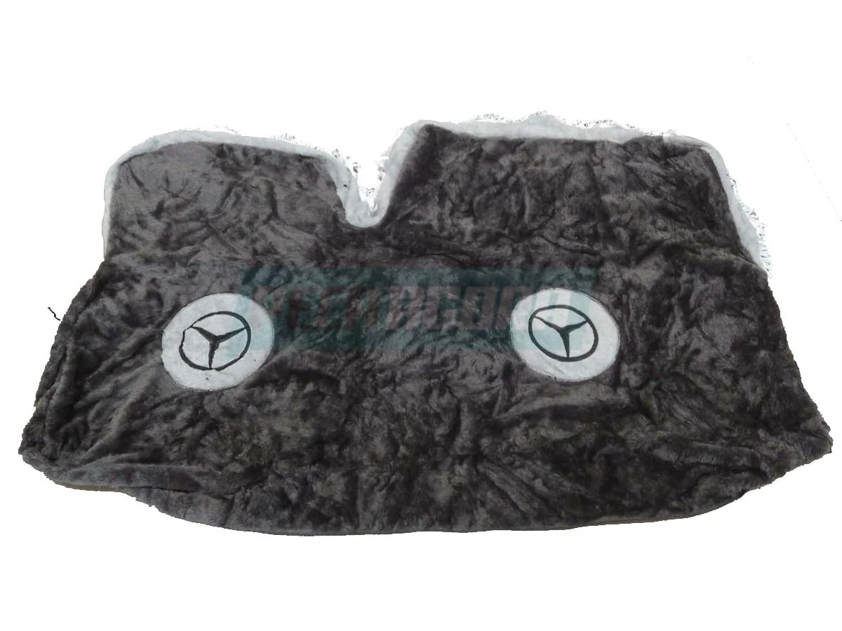 CAPA PELUCIA CHINIL SOFA INTERNO COM LOGO MB 1113 GAUCHA CINZA (446534)