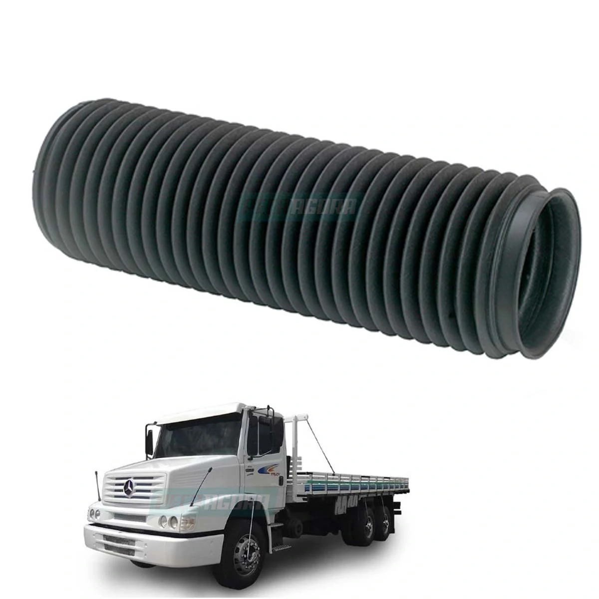 MANGUEIRA FILTRO AR MB 1618 1620 1935 - 135x145x500MM MERCEDES BENZ (3845287191.