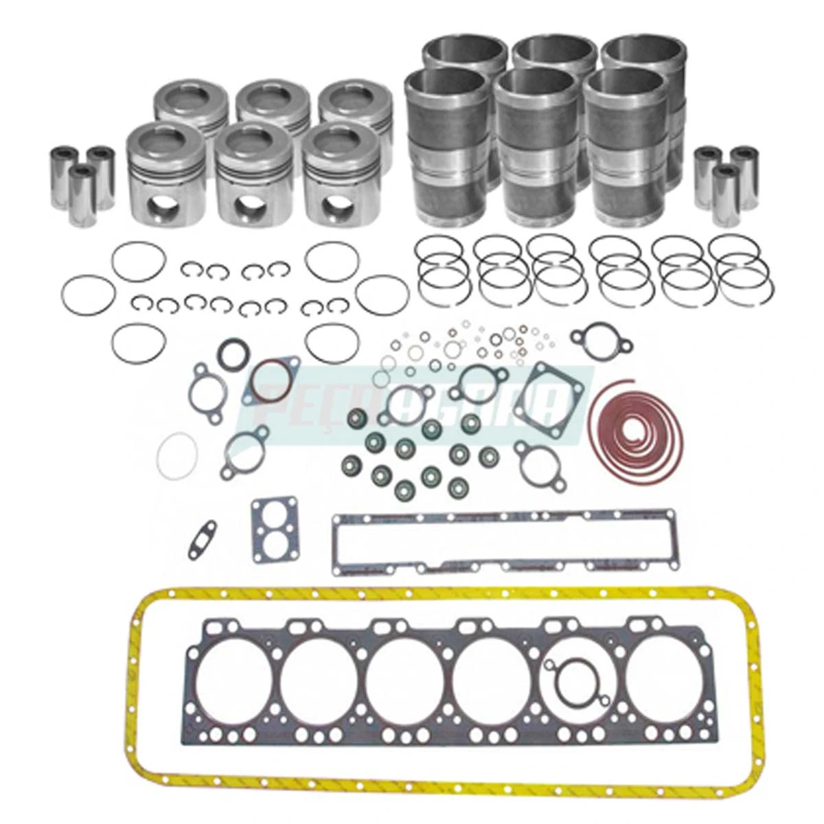 KIT MOTOR MAXFORCE CUMMINS 6CTAA 8.3 C2000 9247 FORD CARGO 1630 1731 2425 2626 2