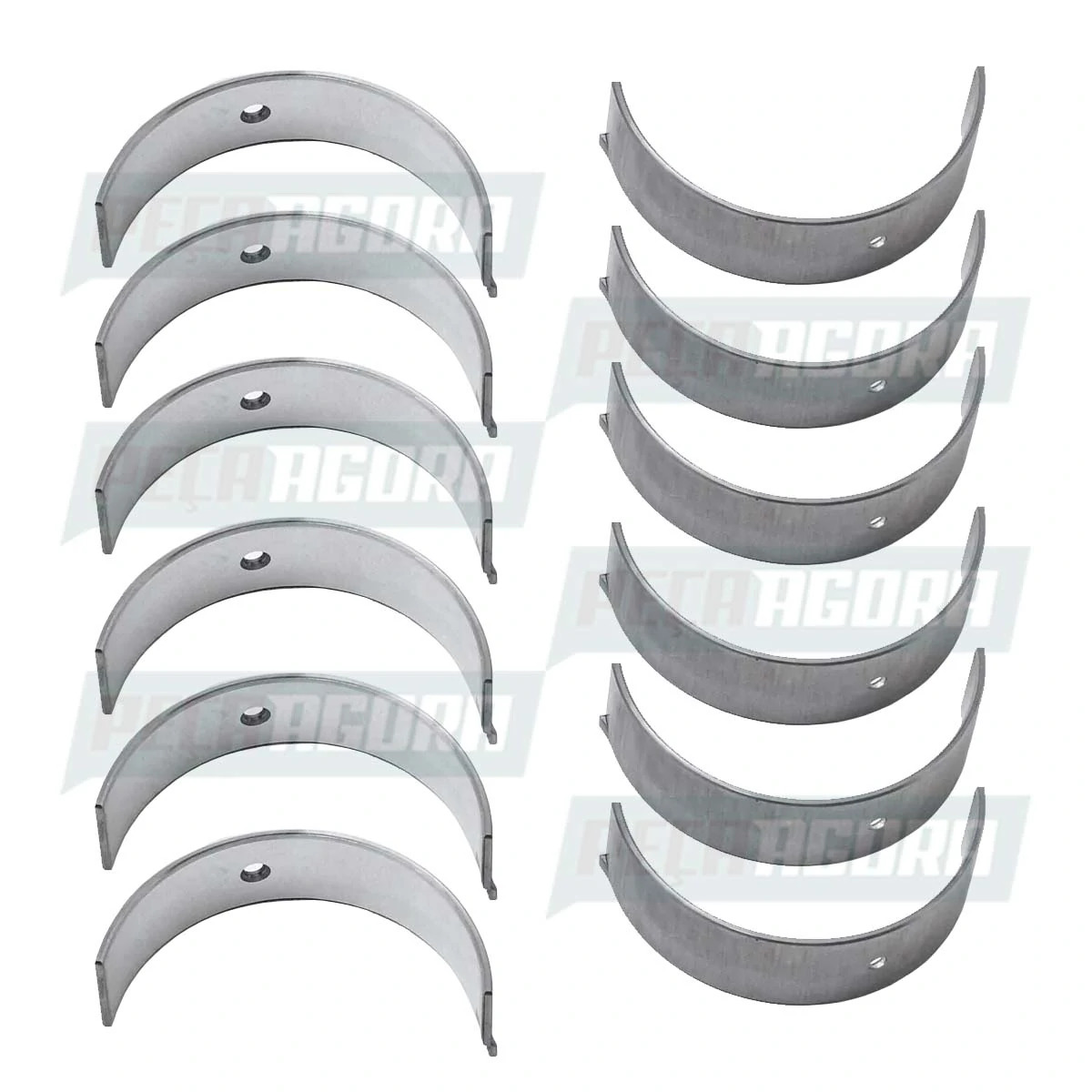 JOGO BRONZINA BIELA 0,25 PARA IVECO DAILY 3.0L 16 VALV F1CE0441A 2008 A 2012 EUR