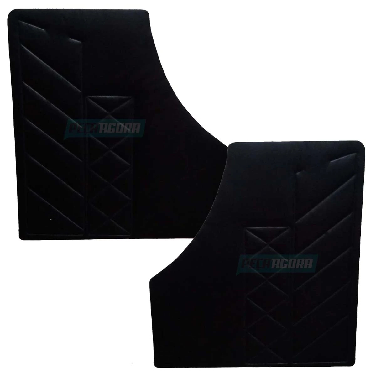 PAR FORRO PORTA MB 1113 1313 1513 1519 1520 2013 2213 NAPA PRETO SEM BOLSA (3317