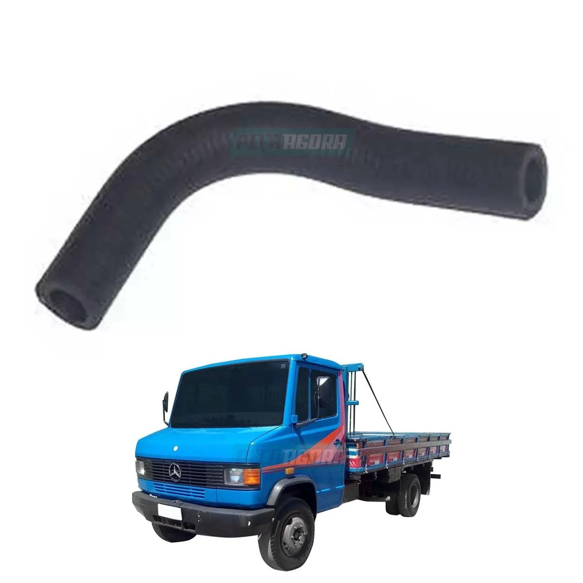 MANGUEIRA COMPRESSOR AR AO BLOCO MB 709 (3521870082.)