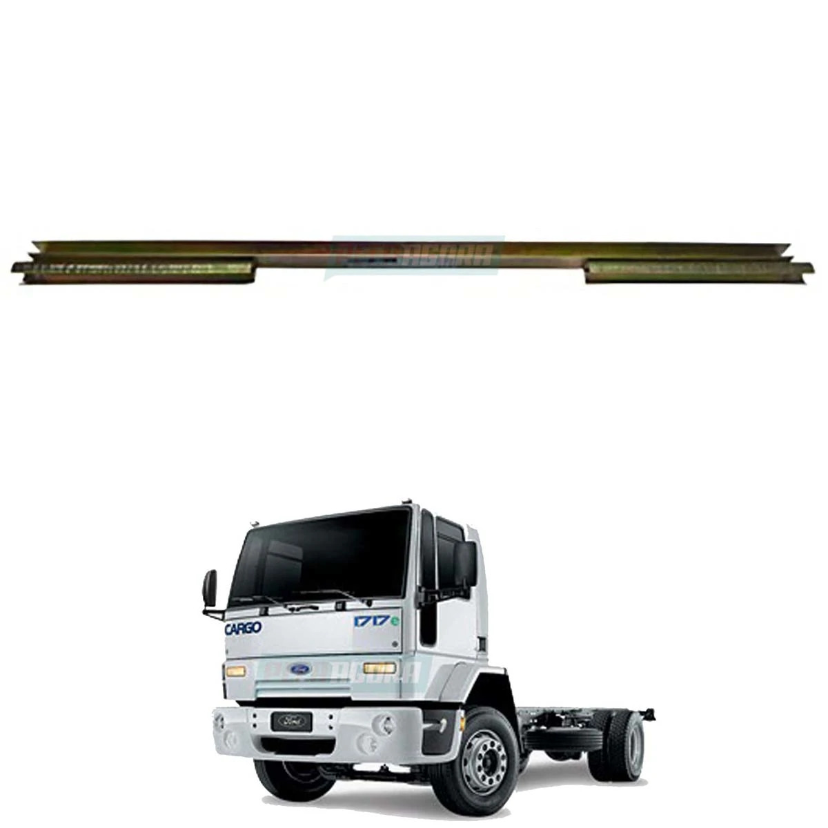 SUPORTE VIDRO JANELA PORTA FORD CARGO 1985 A 2011 (82DBE21458BA_)