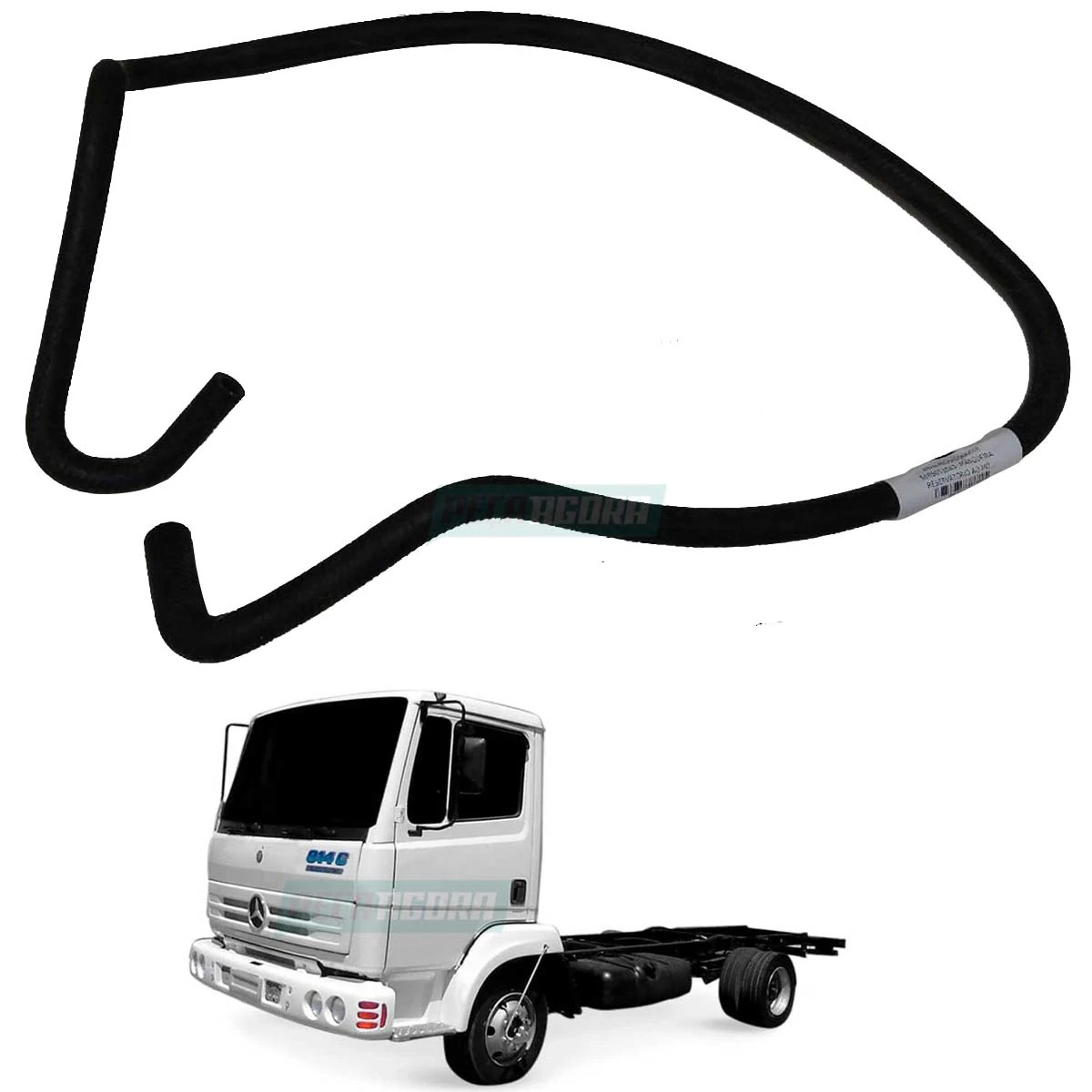 MANGUEIRA RESERVATORIO AO MOTOR MB 914C MERCEDES BENZ (6885013582.)