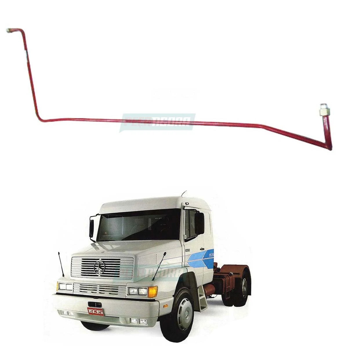 TUBO MAIOR COMPRESSOR AR MB 1935 (3884208726,)